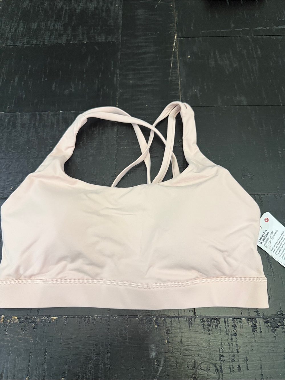Lululemon Energy Bra-Adjustable Light Pink-“PIMI”